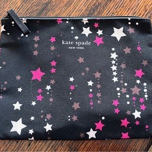 Kate Spade large zipper pouch.  New